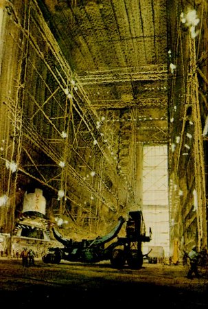 A drawing illustrating the inside of VAB