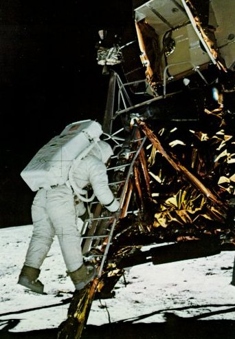 Aldrin on the Moon