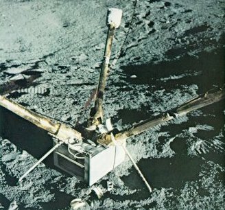 A photo of the Lunar Surface Magnetometer