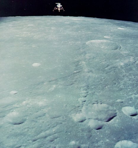 Photo of Apollo 12 Lunar Module Intrepid