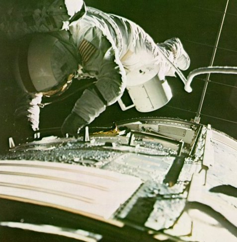 A Photo of astronaut, Ron Evans
