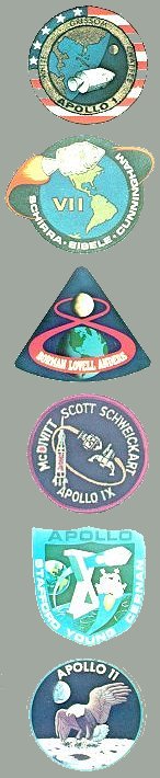 Apollo mission patches