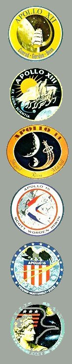 Apollo mission patches