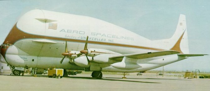 A photo of an airplane, Super Guppy