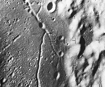 A photo of Alphonsus, a lunar crater