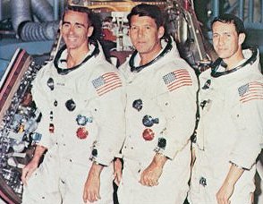 Photo of Apollo 7 astronauts