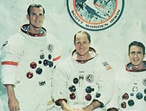 Photo of Apollo 15 astronauts