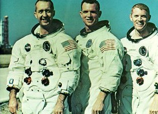 Photo of Apollo 9 astronauts
