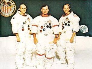 Photo of Apollo 16 astronauts