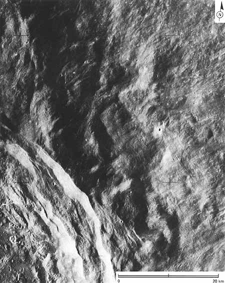 Figure 160 enlarged view of the ejecta
