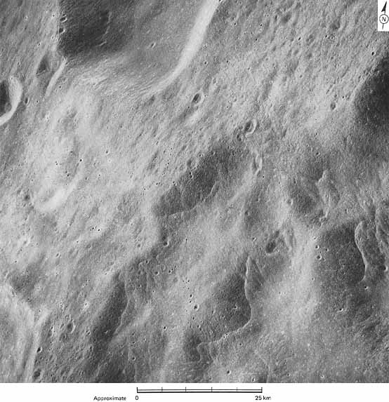 Figure 161 lobate scarps in the foreground