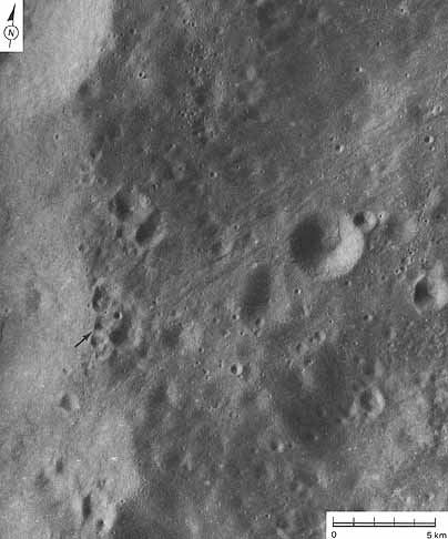 Figure 163 panoramic view of the edge of King's ejecta blanket 75 km northeast of the crater