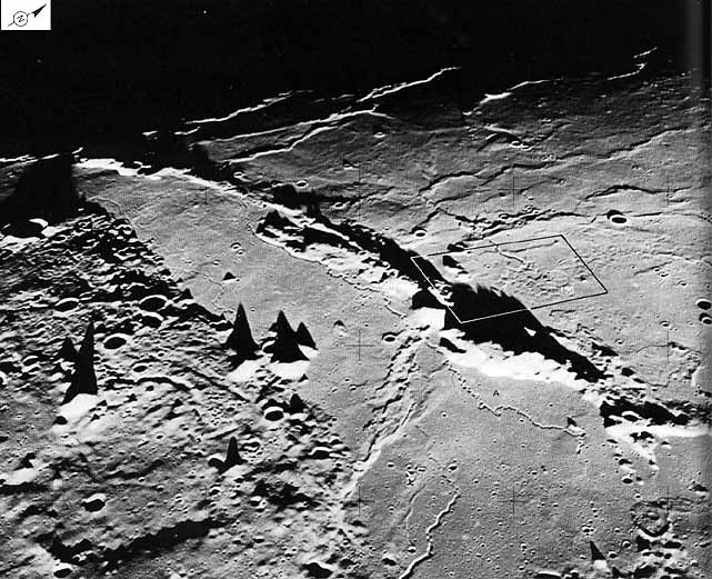 Figure 195 northwest margin of the Aristarchus Plateau