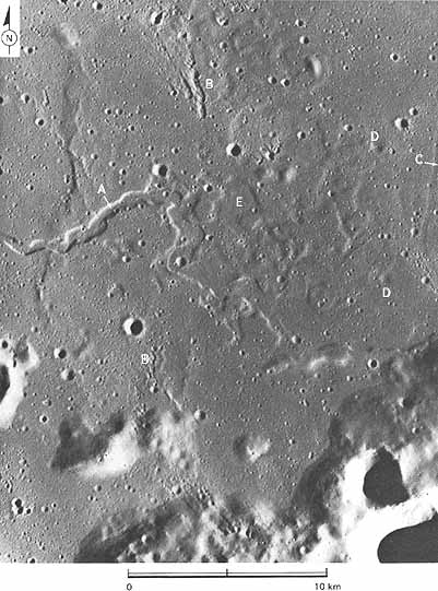 Figure 196 Sinuous rille