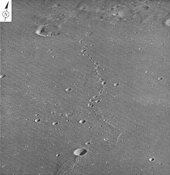 Figure 197 mare features present in this oblique view looking between Mare Imbrium and Oceanus
