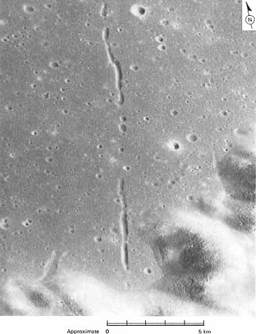 Figure 224 southern part of the crater Le Monnier