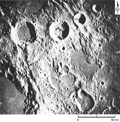 Figure 49 the radial fracturing and sculpturing of terra materials by the basin forming event