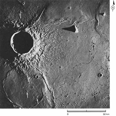 Figure 67 large crater Lambert