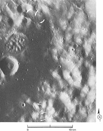 Figure 84 mare ridge on the far side of the Moon