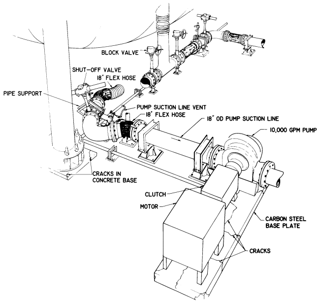 Diagram of big LOX spill