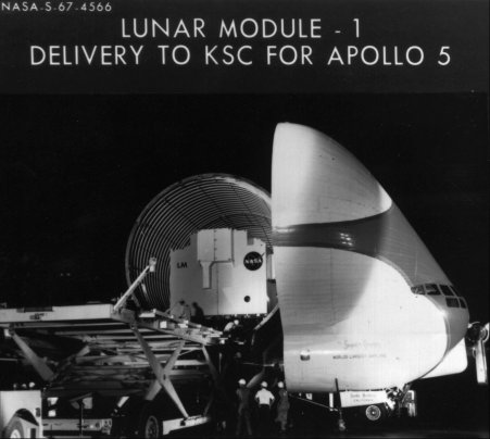 Super Guppy delivers LM-1