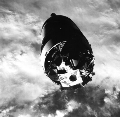 Apollo 9 LM atop S-IVB