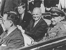 President Kennedy and John Glenn